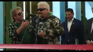 Sammy Hagar and Guy Fieri