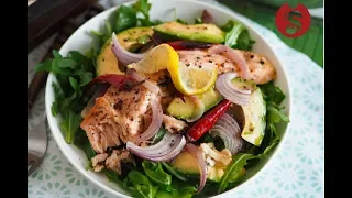 SALMON EN PAPILLOTE ON ARUGULA SALAD I SUMMER SALAD SERIES I SUPA COOKING CLASS I EP. 39