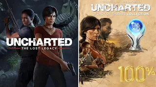 I 100%ed the Uncharted Legacy of Thieves Collection! - Uncharted: The Lost Legacy (PS5 - Platinum)