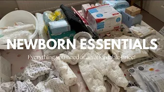 NEWBORN BABY ESSENTIALS: Everything you need for your baby at an affordable price!