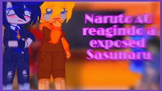 {Naruto AU reagindo a exposed Sasunaru}