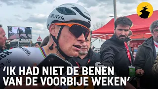 Mathieu van der Poel voelde zich niet super in Amstel Gold Race