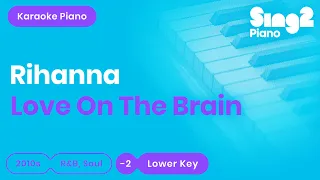 Rihanna - Love On The Brain (Piano Karaoke)