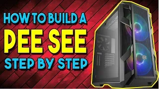 Step By Step Guide To Build A Computer - Assembling PC Parts Into Case  - Pt 18