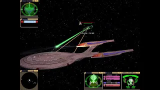 Century Class vs Romulan Warbird | KM | Star Trek Bridge Commander