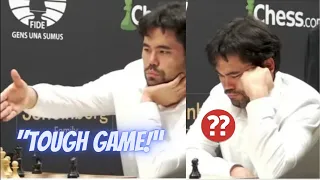 Hikaru Looks really Disappointed after Loss against Radjabov 😧|| CANDIDATES 2022