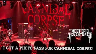 I got a photo pass for Cannibal Corpse! #metal #cannibalcorpse #deathmetal