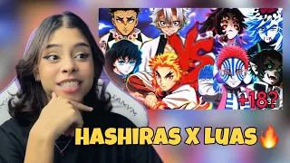 React- Luas Superiores VS. Hashiras | Combate de Rimas (Prod. Micael)