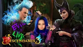 Descendants 3 Mal's Childhood! 💜🔥 Mal as a child with Maleficent and Hades! | Alice Edit!