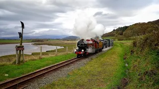 Ravenglass and Eskdale Railway 2022, from the lineside