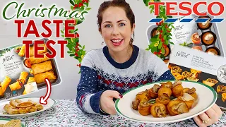 TESCO CHRISTMAS TASTE TEST 2020 | New In Tesco Christmas Food Review!