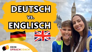 Kannst du ENGLISCH🇬🇧? Dann kannst du DEUTSCH🇩🇪! (Wortschatz erweitern |Alltagsdeutsch |Learn German)