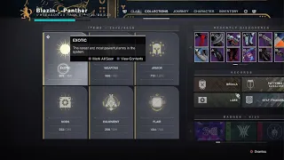 Destiny 2 Collections Glitch