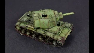 KV-2 1/72 Trumpeter - Tank Model