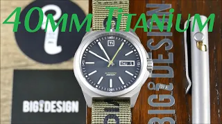 On the Wrist, from off the Cuff: Big Idea Design – Ti Field Watch by RZE, Great for EDC Enthusiasts!