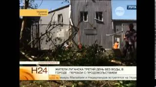 Силовики открыли огонь по беженцам, пытавшимся покинуть Луганск