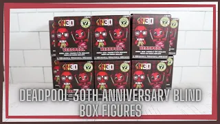 Unboxing Funko Deadpool 30th Anniversary Blind Box Bobble Head Figures