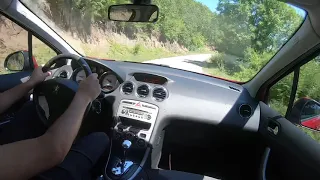 Peugeot 308 1.6 HDI POV drive