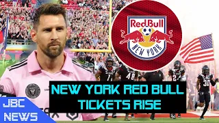 New York Red Bull Tickets Rise When Messi Appears