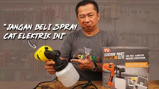 Jangan beli Spray Cat Elektrik ini sebelum menonton video Ah Gei!