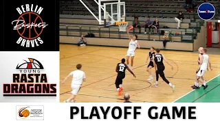 NBBL Playoffs | Berlin Braves Baskets vs. Young Rasta Dragons | 2024