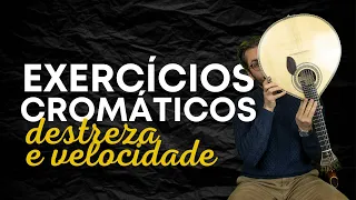 Exercícios Cromáticos para destreza e velocidade - Aula de Guitarra Portuguesa