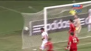 1-1 Россия - Сербия гол Баста 15/11/13 HD Russia-Serbia GOAL BASTA