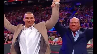 Kurt Angle Reveals Jason Jordan is His Son on WWE RAW VIDEO