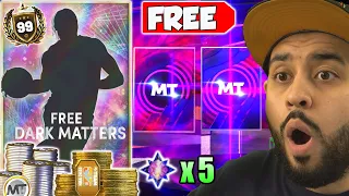 YOU HAVE TO GET THESE 4 FREE DARK MATTERS & 11 FREE GALAXY OPALS BEFORE 2K REMOVES THEM! NBA 2K22