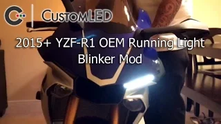 2015+ R1 Running Light Blinker Mod using Blinker Genie from Custom LED