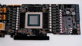 RTX 3090 Gigabyte Vision Teardown NVIDIA GeForce GPU 24GB GDDR6X PCB