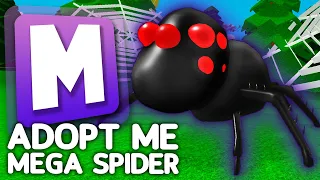 Making The *WORLDS FIRST* MEGA NEON SPIDER In Adopt Me! Roblox Adopt Me Spider Pet (Custom Made!)