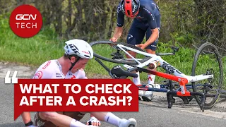 How Can You Check Your Bike Is Safe To Ride Again After A Crash | GCN Tech Clinic #AskGCNTech