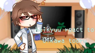 haikyuu react to oikawa tooru||haikyuu||oikawa angst|| no ship||credit on  Description||