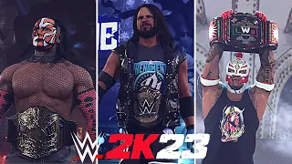 The Most Epic Championship Belt Designs in WWE 2K23 - EP 02