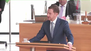 Regierungserklärung von Ministerpräsident Michael Kretschmer im Sächsischen Landtag am 4.11.2020