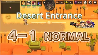 Guardian Tales 4-1 Normal Desert of Madness World HD 100% Full Game Play Story