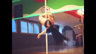 Meathook Variation  - Aryanna poledancer