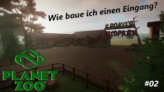 Wie baut man einen Eingang? | Planet Zoo #2