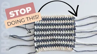 STOP Weaving In Ends Forever?!