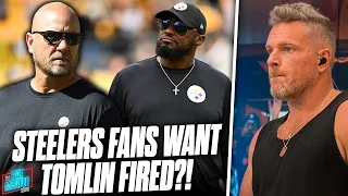 Steelers Fans Are Starting To Attack Mike Tomlin For Not Firing Matt Canada?! | Pat McAfee Reacts