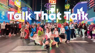 [KPOP IN PUBLIC NYC | TIMES SQUARE] TWICE (트와이스) "Talk that Talk" Dance Cover by OFFBRND