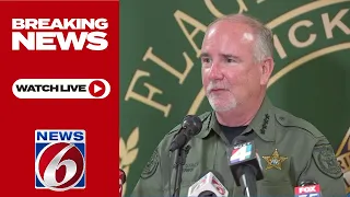 WATCH LIVE: Flagler sheriff gives update on arrest made in series of school threats