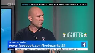 Daniel Landa v Hydeparku o skinheads a Orlíku