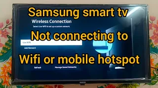 How to fix Samsung Smart TV's WiFi connection in minutes