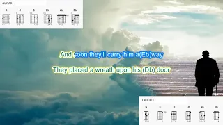 He stopped Loving Her Today (no Capo) play along with scrolling guitar chords & lyrics