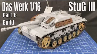 Building the New Das Werk 1/16 StuG III ausf G ( Part 1 The Build )
