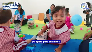 ¡Instalamos 19 EduCunas en toda nuestra región!