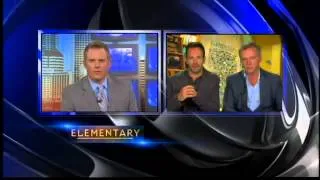 RAW: Stars of new 'Elementary' CBS show talk to KOIN