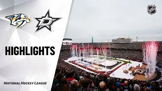 Зимняя Классика-2020 Даллас - Нэшвилл / NHL Highlights | Predators @ Stars 01/01/20